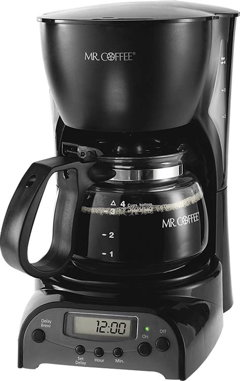 Best Buy Mr Coffee 4 Cup Programmable Coffee Maker Black Drx5