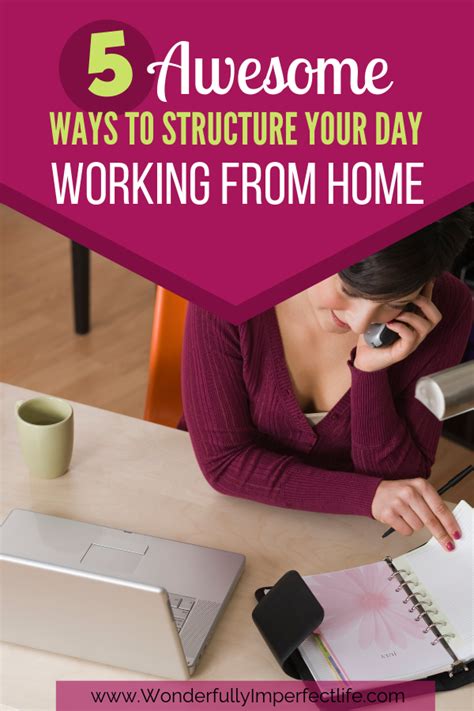 Tips To Structure Your Day When Working From Home