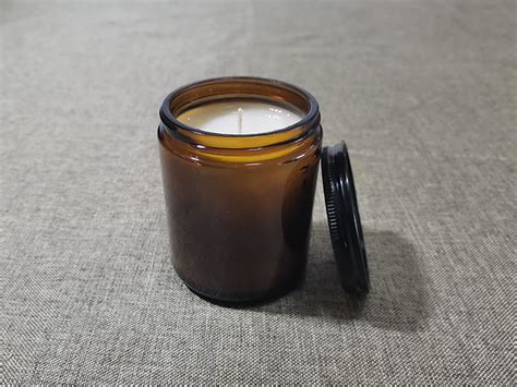 Wholesale Soy Wax Fragrance Amber Jar Candle Allite Radiance Candle