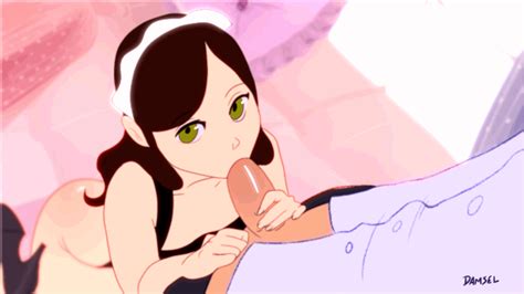 Rule 34 1girls Animated Brown Hair Cleavage Cum Cum In Mouth