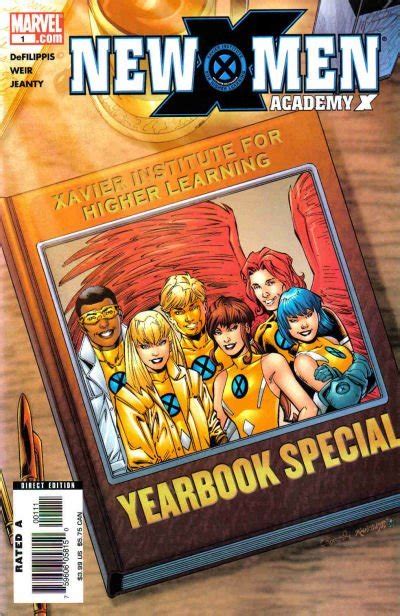 New X Men Academy X Yearbook Special Marvel Comics