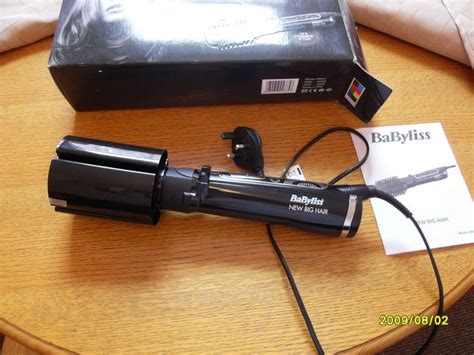 2 rotation speeds for total styling control. Babyliss Big Hair 50 mm Rotating Brush Hot Air Dryer ...
