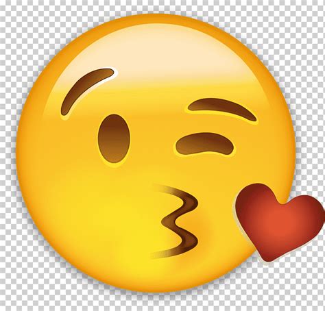 Descarga Gratis Beso Emoji Ilustración Emoji Amor Beso Emoticon
