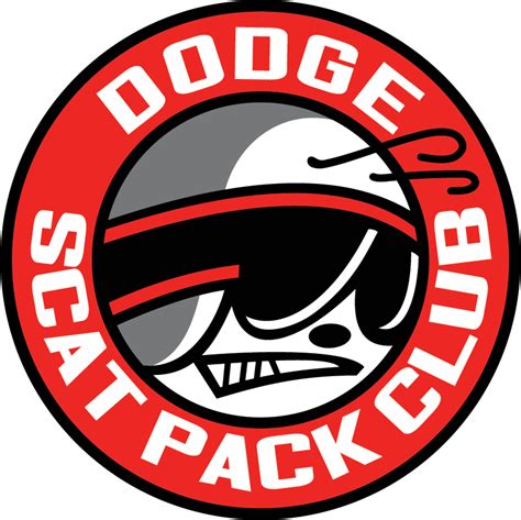 Dodge Scat Pack Club Decal