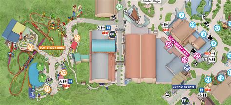 Photos New Guide Map For Disneys Hollywood Studios