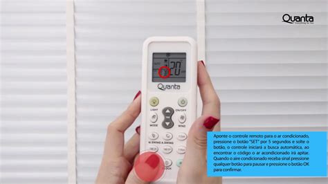 Controle Universal Ar Condicionado Configurar