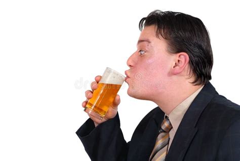 The Beer Drinker Stock Image Image Of Copyspace Beer 2633561