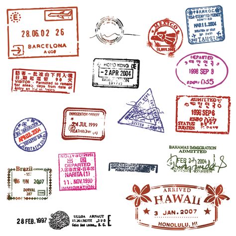 Free Passport Stamps Png Download Free Passport Stamps Png Png Images Free Cliparts On Clipart