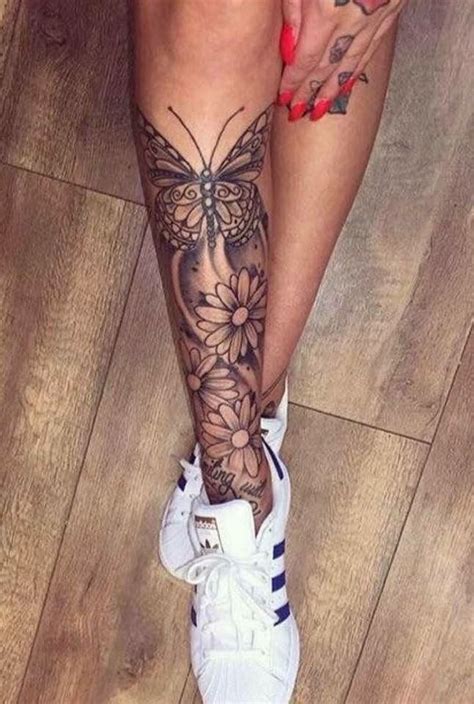Pin By Tamara Bau On Tatouages Leg Tattoos Women Leg Tattoos Shin Tattoo
