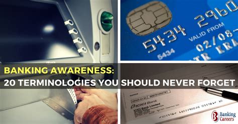 Banking Awareness 20 Terminologies You Should Never Forget