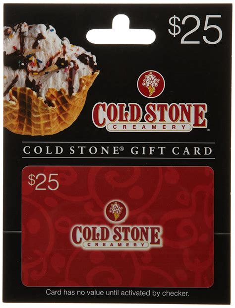 For members these cards can also be used on coldstonecreamery.com and at cold stone creamery. Cold Stone Creamery Gift Card $25 - Amazon Lightning Deal Picks | Coupon Karma
