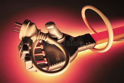 Robotic Hand Holding Power Cord Stock Photo Image Of Remote