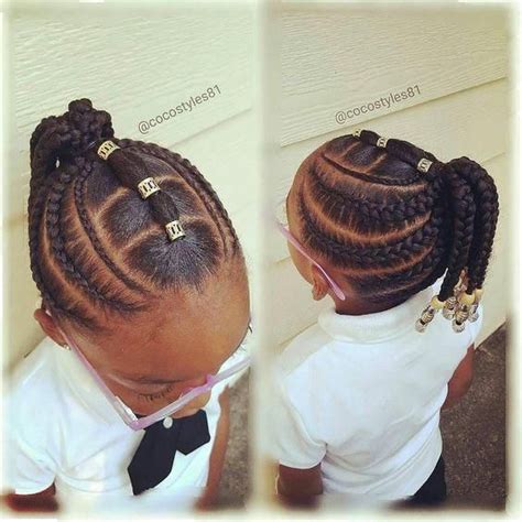 Easy as 1, 2, 3 to create and pull off, this hairdo wins extra points for being totally hassle free. 12 Easy Winter Protective Natural Hairstyles For Kids | Coils & Glory