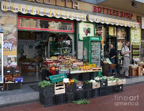 Sorrento Street Market Photograph By Mary Ann Teschan