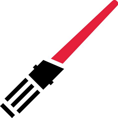 Star Wars Lightsaber Clipart Star Wars Light Saber Svg Png Download