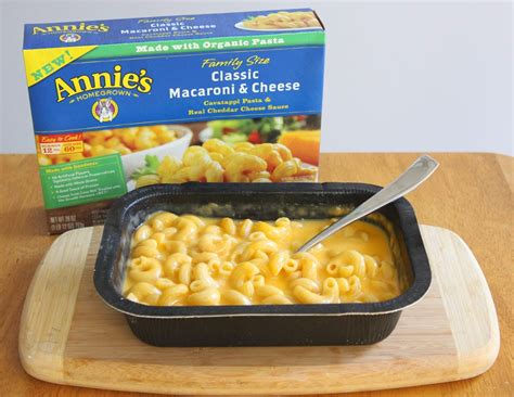 If you don't care about that, then try this. messily ever after: review: annie's homegrown mac and cheese