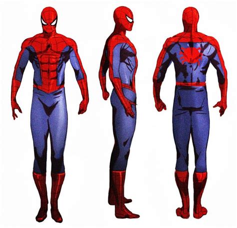 Spider Man Model Sheet By Chubeto On Deviantart Men Model Spiderman