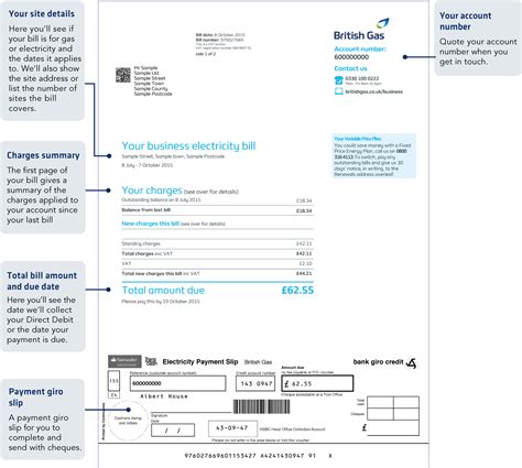 Keep reading below to learn how to read a check for future uses. How to Understand Your Bill - British Gas Business