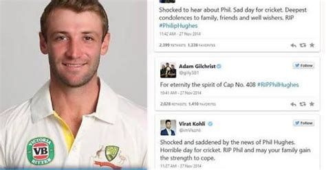Twitter Reactions ‘phil Hughes Unfortunate Demise Has Shocked The