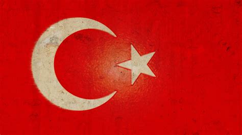 Kırmızı Beyaz Şanlı Türk Bayrakları Rooteto