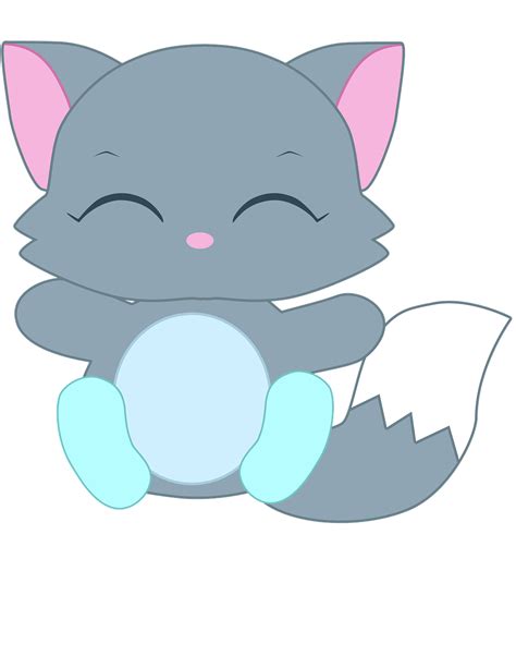 Kitten Baby Drawing Cat Cat Kawaii Kawaii Pet Free Image From