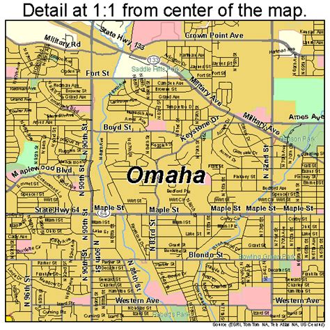 33 Map Of Omaha Nebraska Maps Database Source