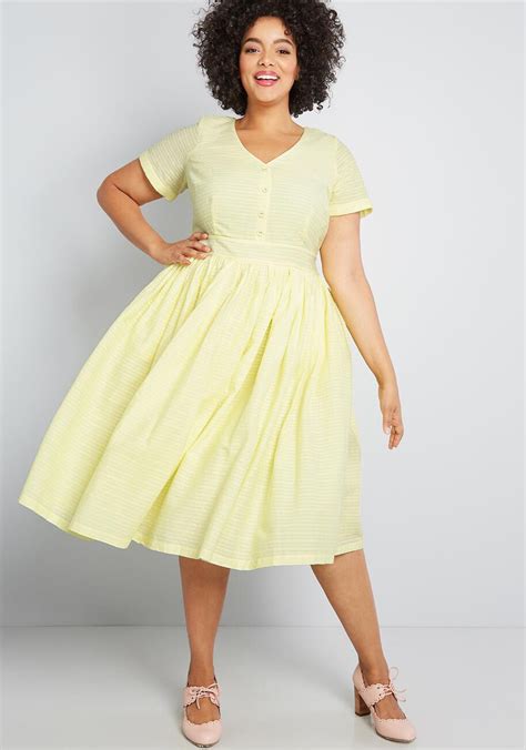 Famous Plus Size Fit And Flare Dress Pattern References Naturalfer