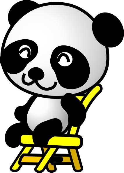 Cute Panda Bear Clipart Free Images 6 Wikiclipart