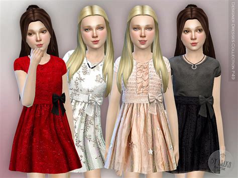 Designer Dresses Collection P49 By Lillka At Tsr Sims 4 Updates