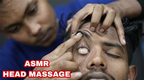 Asmr Forehead Massage Asmr Head Massage Asmr Neck Cracking Head Scratching Forehead