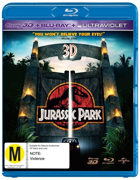 Jurassic Park 3d Blu Ray 3d In Stock Buy Now At Mighty Ape Nz