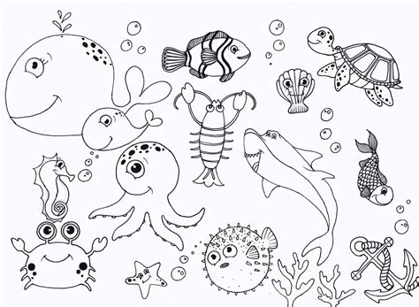 Free Printable Ocean Pictures To Color
