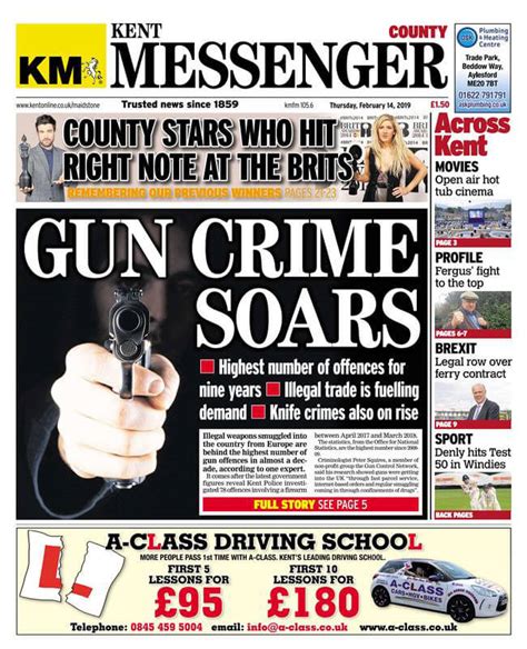 Kent Messenger Editorial And Advertising Contacts