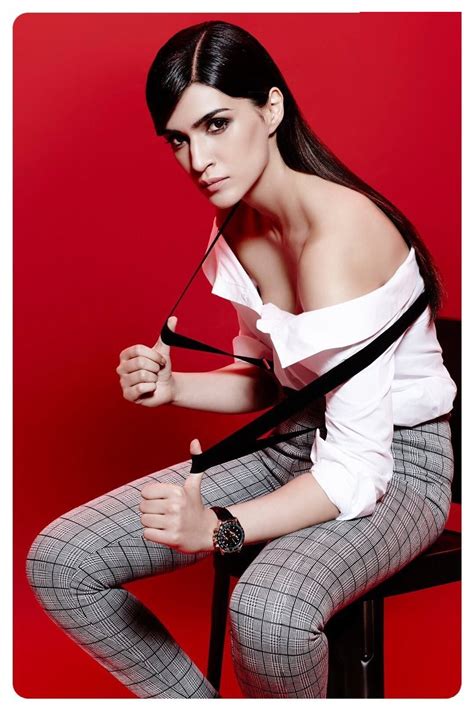 Kriti Sanon Photoshoot Of Cover Magazine December 2016 In White Shirt Hot Actress In World