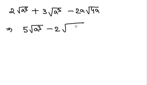 Solvedsimplify Each Expression 2 √a33 √a3 2 A √4 A