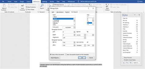 How To Change The Layout And Formatting Of Footnotes In Microsoft Word