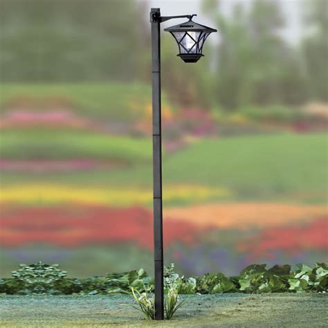 2 In 1 Solar Lamp Post Outdoor Light Collections Etc