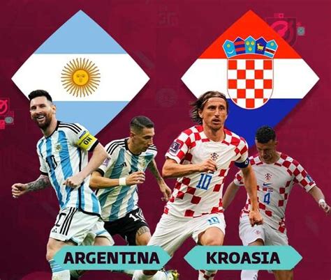 Prediksi Argentina Vs Kroasia Skor Line Up Head To Head