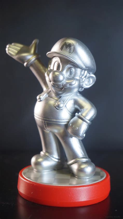 Silver Mario Amiibo By Connorrentz On Deviantart