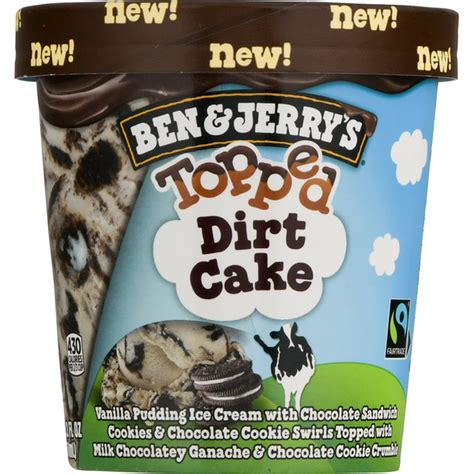 Ben Jerry S Ice Cream Dirt Cake Topped Oz Delivery Or Pickup Near Me Instacart