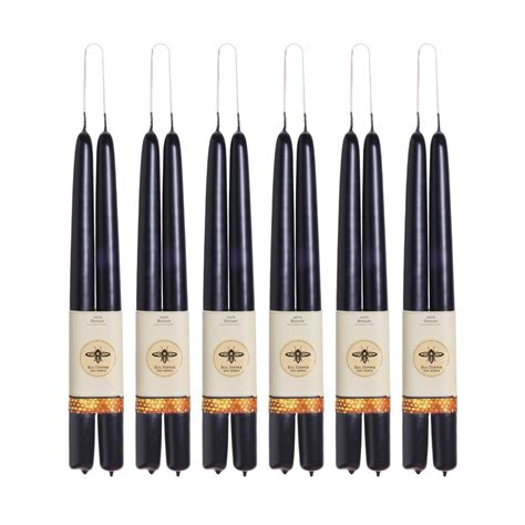 Big Dipper Wax Works - 100% Pure Beeswax GRAND Tapers, 1 Pair - Smith’s