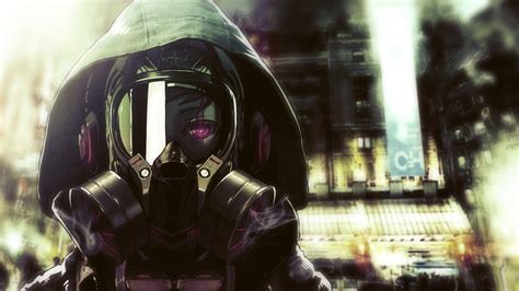 Gas Mask Anime Wallpapers Wallpaper Cave