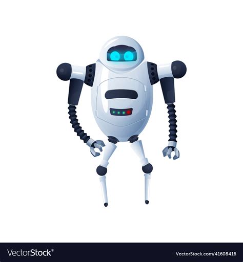 Android Robot Futuristic Helper House Assistant Vector Image