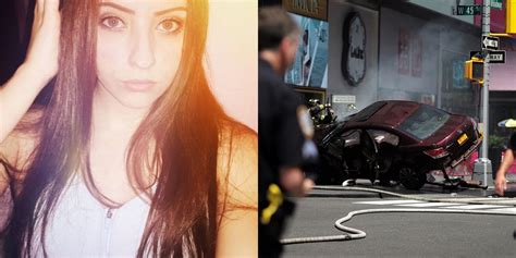 18 year old alyssa elsman was killed yesterday in the times square car crash
