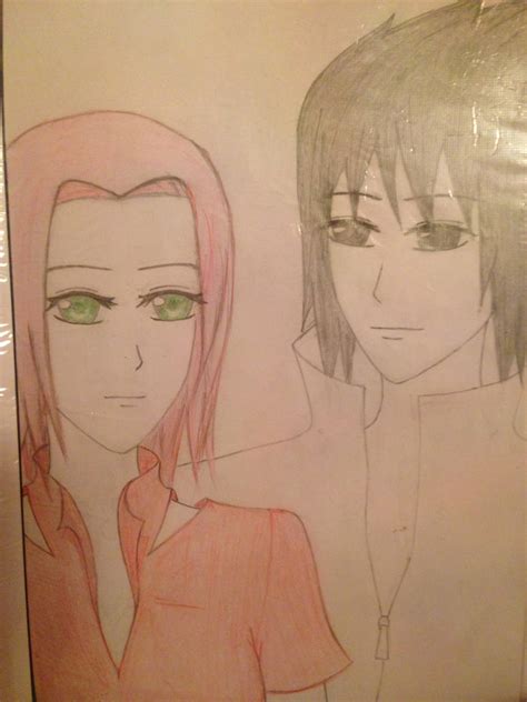 Sasuke And Sakura By Crystal Queen On Deviantart