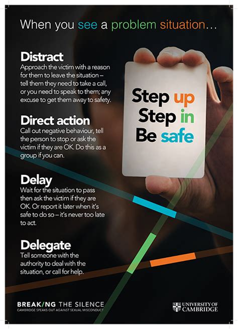 Be An Active Bystander Breaking The Silence Preventing Harassment