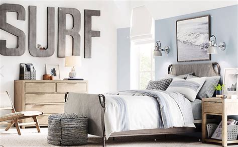 Bedroom beach theme from our amazing beach house tours, as well as beach bedroom decor inspiration with an assortment of beach themed bedding that's available for purchase thru wayfair or amazon. Pin on Jace's bedroom