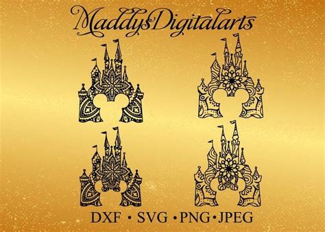 Free Free 291 Disney Castle Mandala Svg SVG PNG EPS DXF File