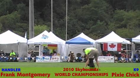 Frank Montgomery And Pixie Chick Skyhoundz World Championships 925