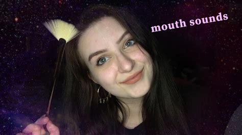 asmr semi inaudible whispering with face brushing personal attention inaudible mouth sounds